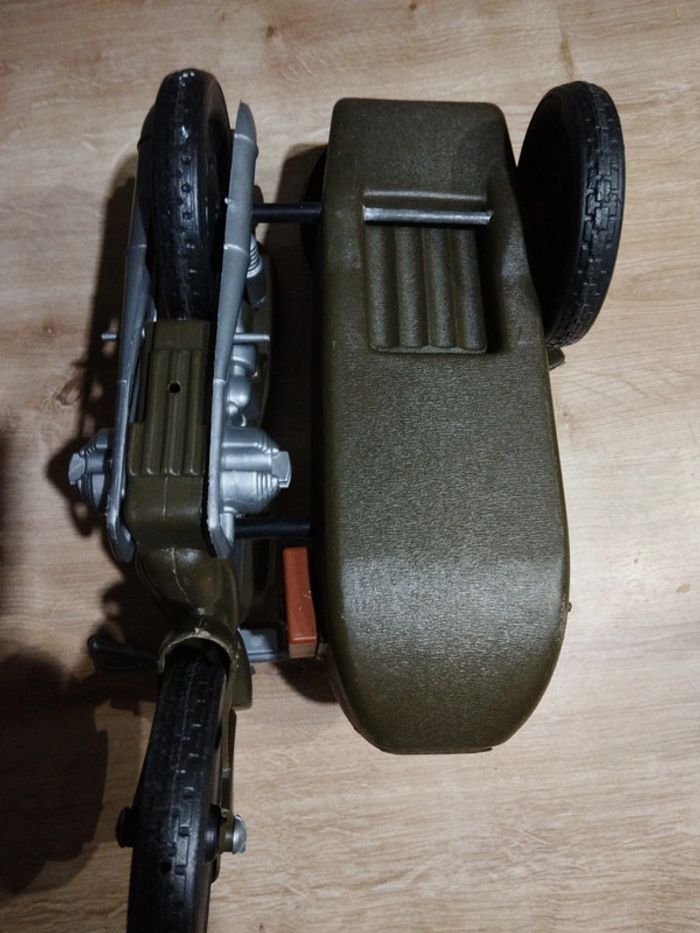 Moto action joe/gi joe side car militaire - photo numéro 4