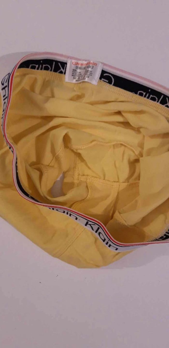 Caleçon jaune T10/12A - photo numéro 3