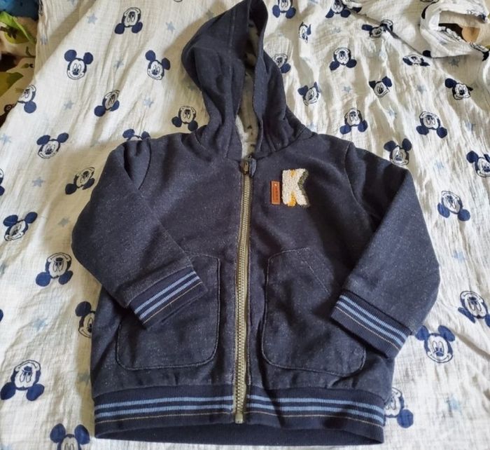 gilet réversible ikks 3ans