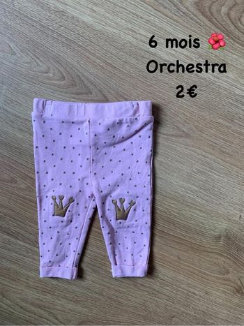 Legging 🌺 6 mois 🌺 Orchestra