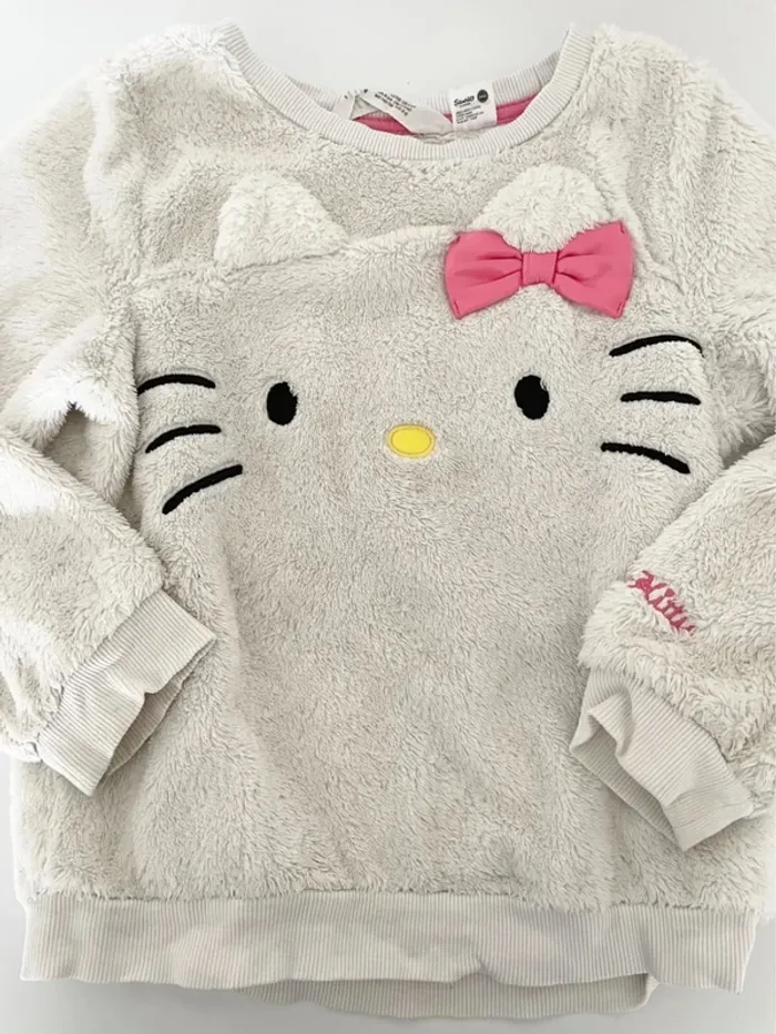 Pull h&m hello kitty 4-6 ans