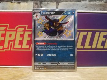 Carte Pokemon Scalpereur Shiny 187/091