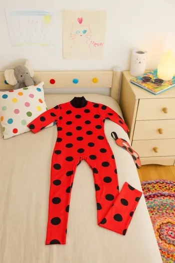 Déguisement Miraculous Ladybug avec masque – Taille 7 ans