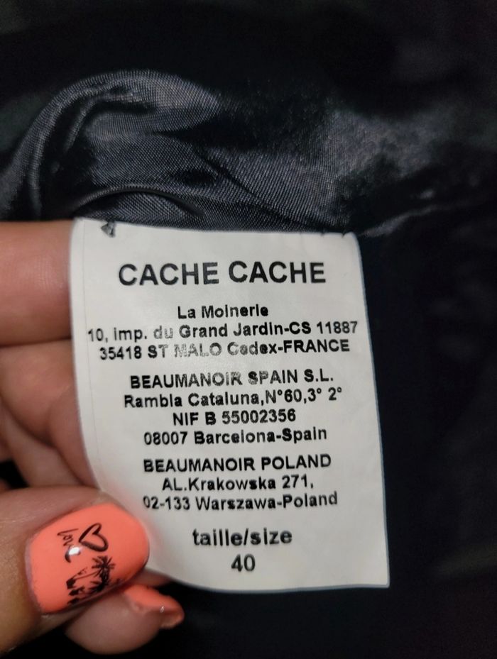 Robe grise dentelle noire - photo numéro 8