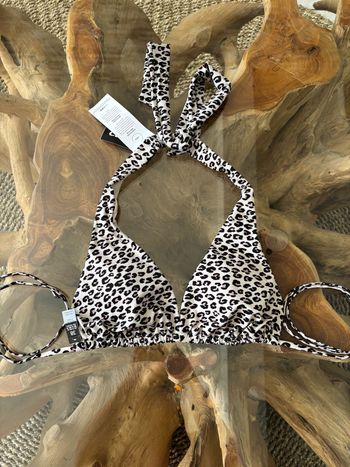 Haut de maillot de bain Etam léopard