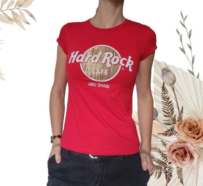 Tee-shirt Hard Rock Café Abu Dhabi taille S neuf