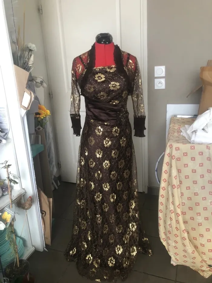 Robe de soirée avec boléro T36/38 femme 👗 - photo numéro 19
