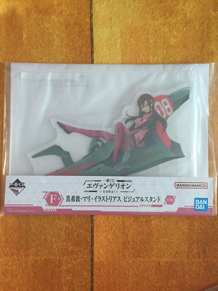 Evangelion Makinami Mari Illustrious Visual stand Ichiban Kuji prize F