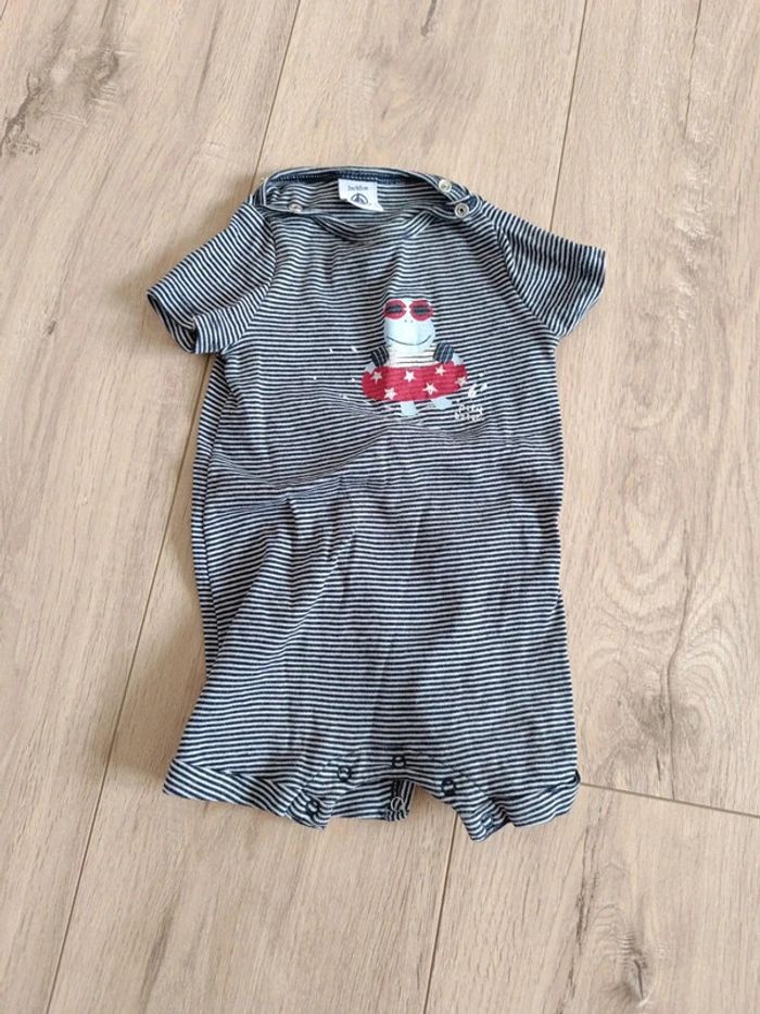 Body combi rayé