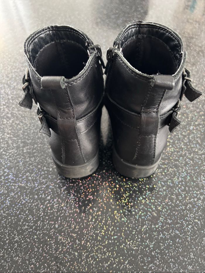 Bottines noires fille T29 - photo numéro 4