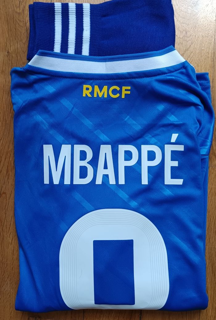 Mbappé taille 14 ans kit de football complet 2026 bleu - photo numéro 4