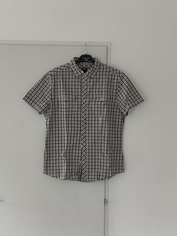 Chemise homme taille L H&M bleu et marron - Neuf avec étiquette