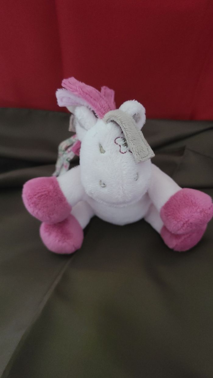 Noukie's Victoria & Lucie mini musical cheval rose violet - photo numéro 4