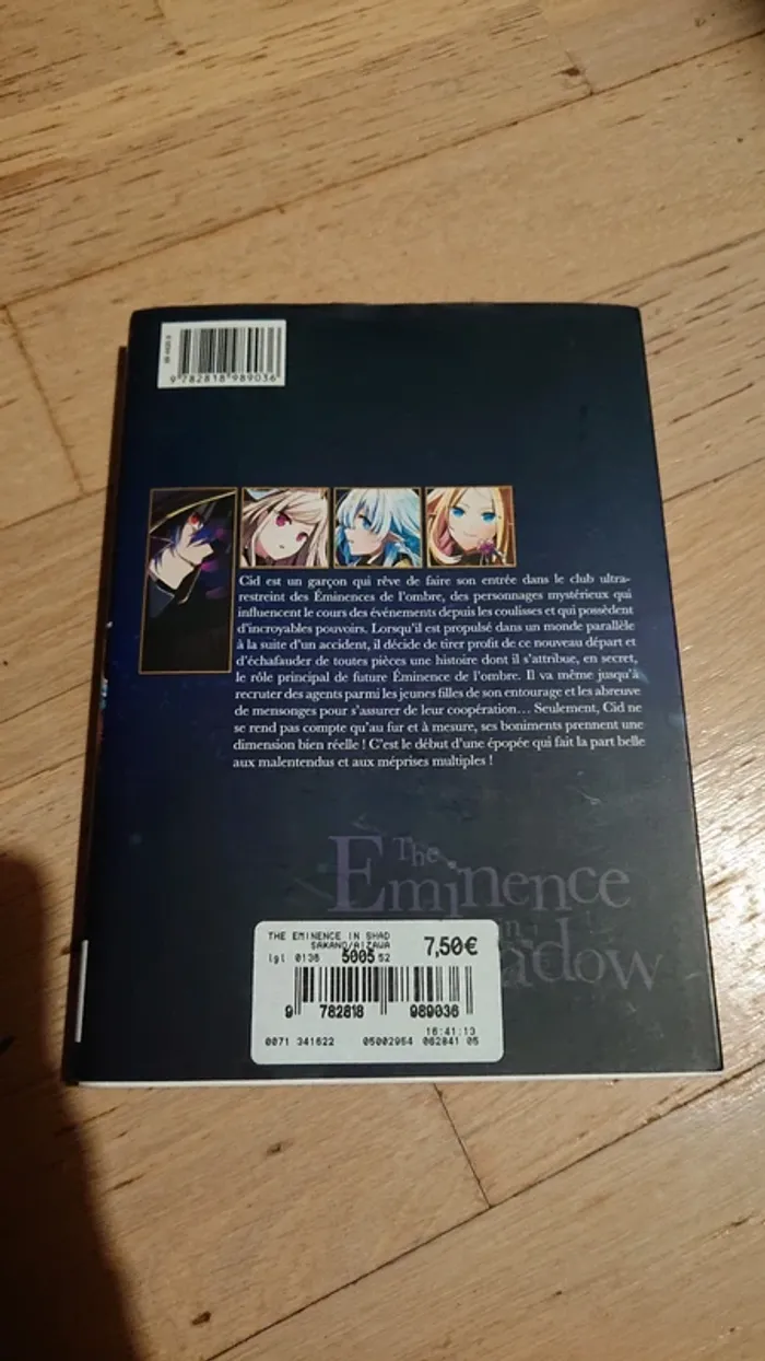 Manga "The eminence in shadow" Tome 1 - photo numéro 2