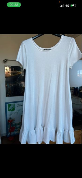 Magnifique Twin set robe écru