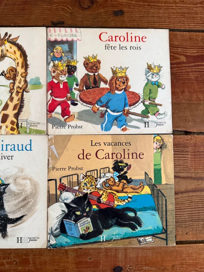 Caroline Câlin - Lot de 4 livres bd albums Pierre Probst Hachette Jeunesse - photo numéro 3