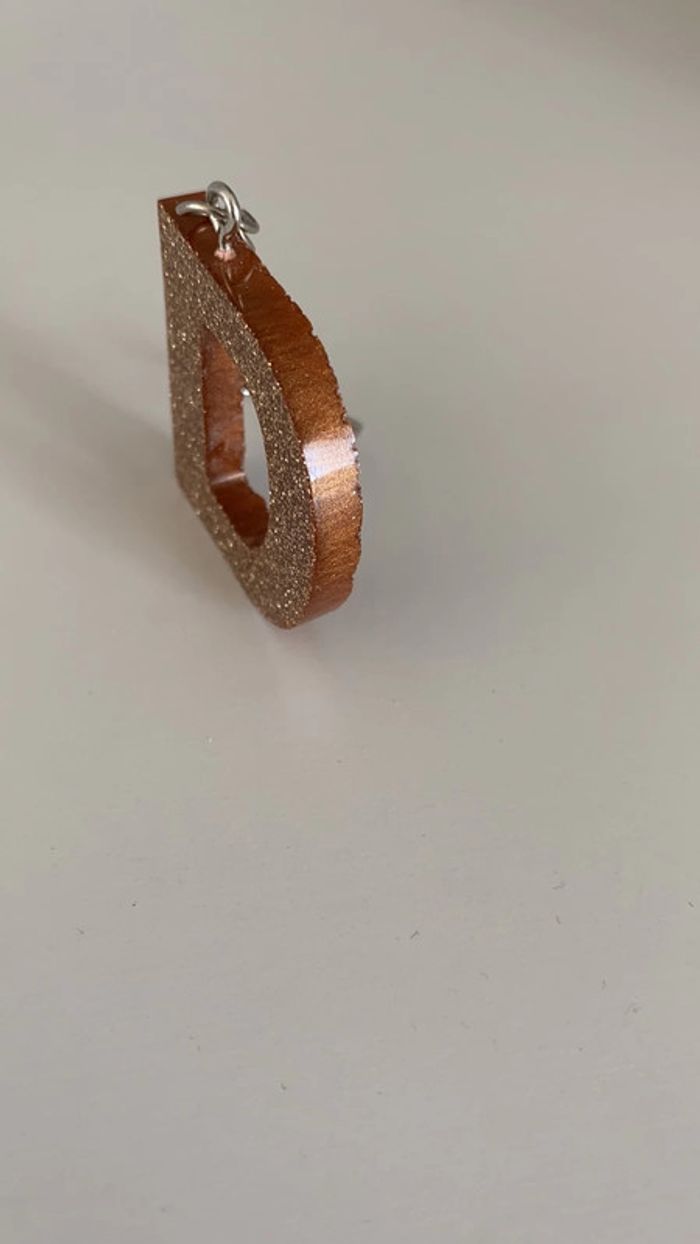 Porte clé lettre D - photo numéro 3
