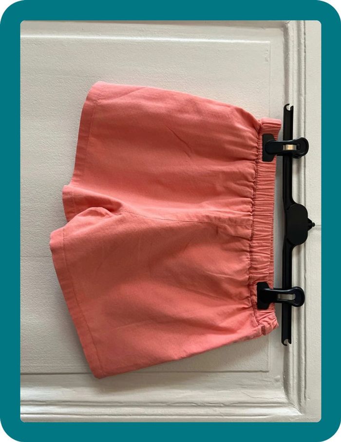 Short coton texturé corail 10 ans - Carrément Beau - photo numéro 3