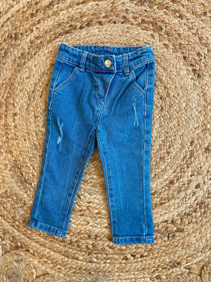 Pantalon Jean fille 9 mois Tape à L’œil