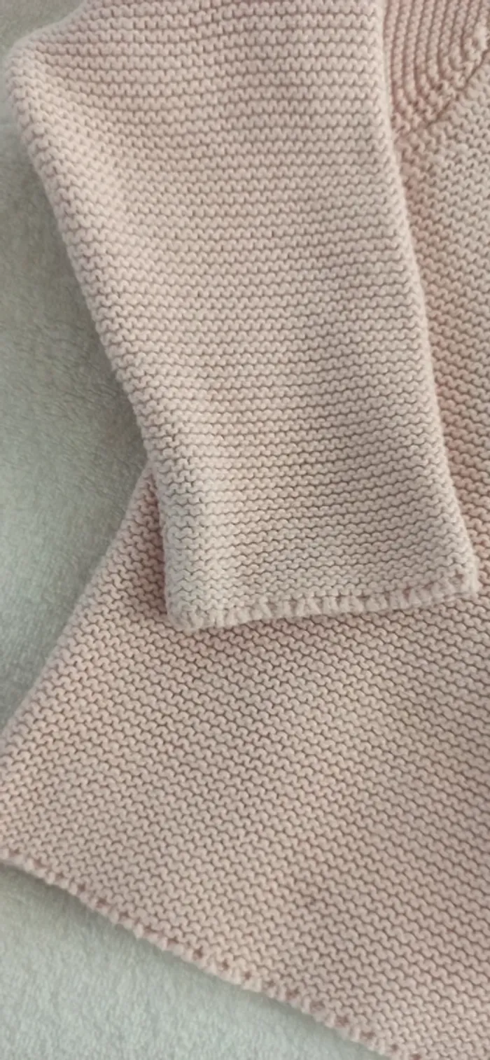 Gilet maille 12 mois - photo numéro 3