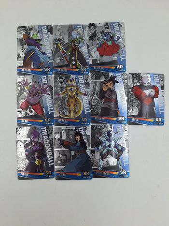 Lot 6 x 10 cartes SR Dragon Ball LZ01