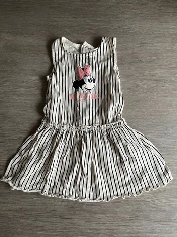 Robe à rayures « Minnie » 24 mois Kiabi