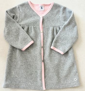 Robe de chambre polaire petit bateau 2 ans