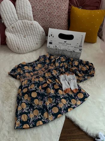 Ensemble robe clémentine