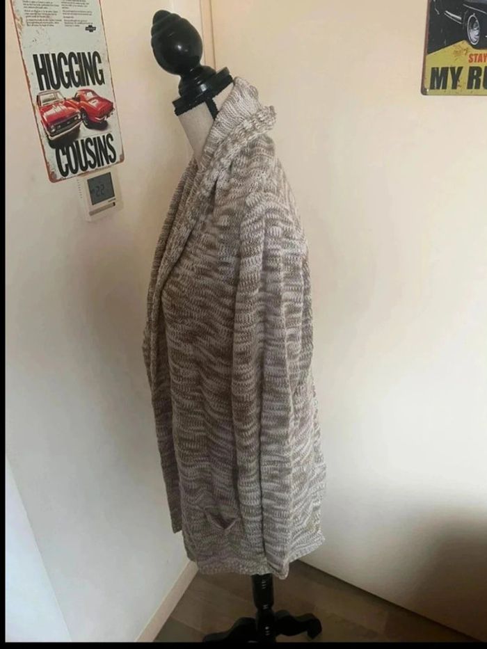 Très beau gilet à double col taille 42 / 44 - photo numéro 2