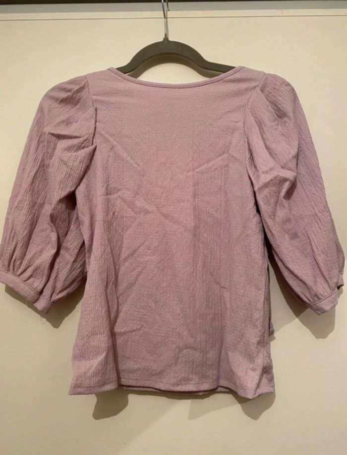 Blouse H&M lilas dos ouvert Neuf Taille XS