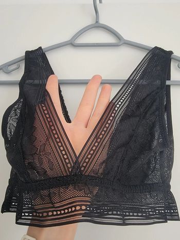 Soutien gorge noir dentelle taille S