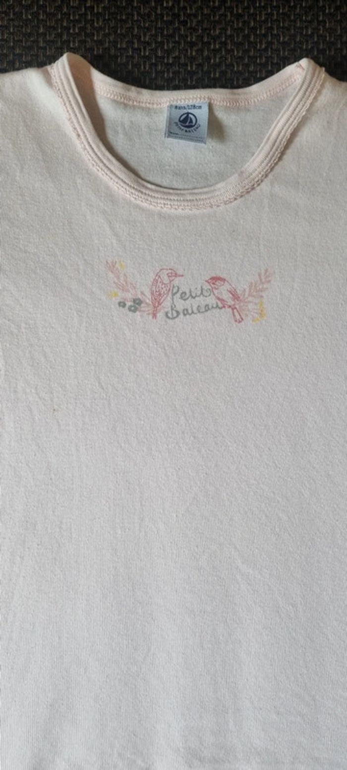 T shirt Petit Bateau 8 ans - photo numéro 3