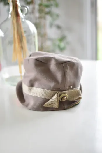 Chapeau effet vintage
