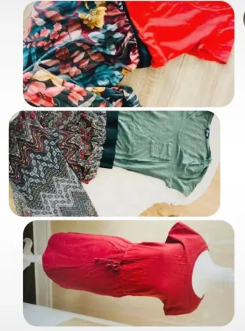 Lot vêtements ( robe jupe )