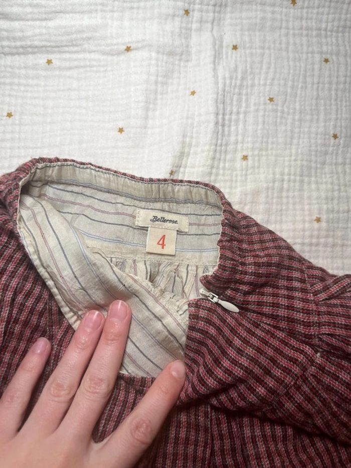 Jupe à carreaux Bellerose 4 ans - photo numéro 3