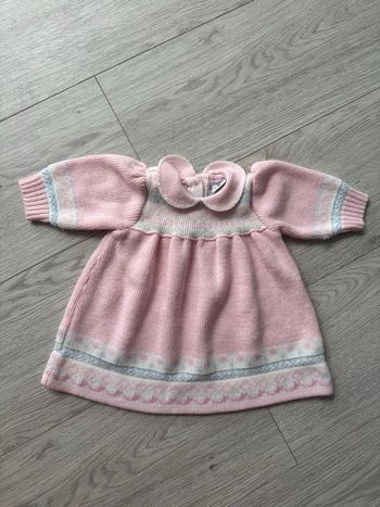 Robe tricot bébé