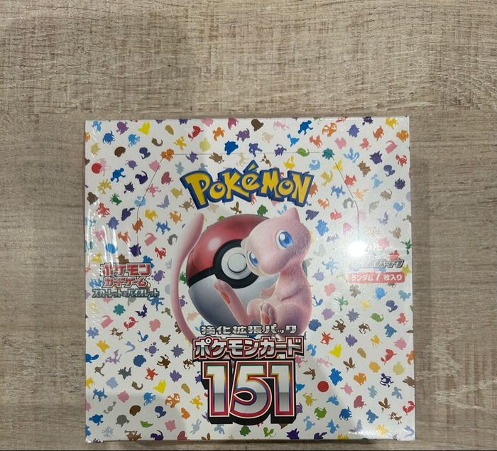 Pokémon Display 151 Japonais scellée
