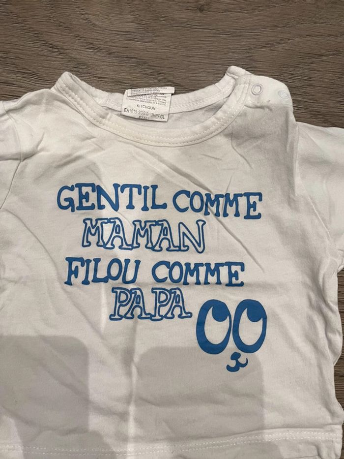 T shirt kiabi 6 mois - photo numéro 2