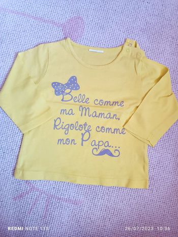 Tee-shirt manches longues