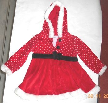 Robe de noël 12-18 mois