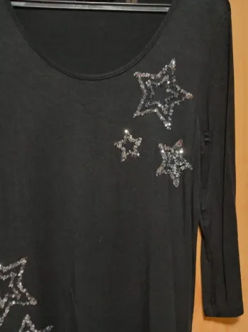 Haut noir manche longue taille  1 marque Zamba