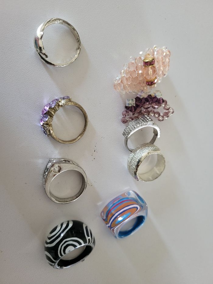 Lots bagues - photo numéro 2