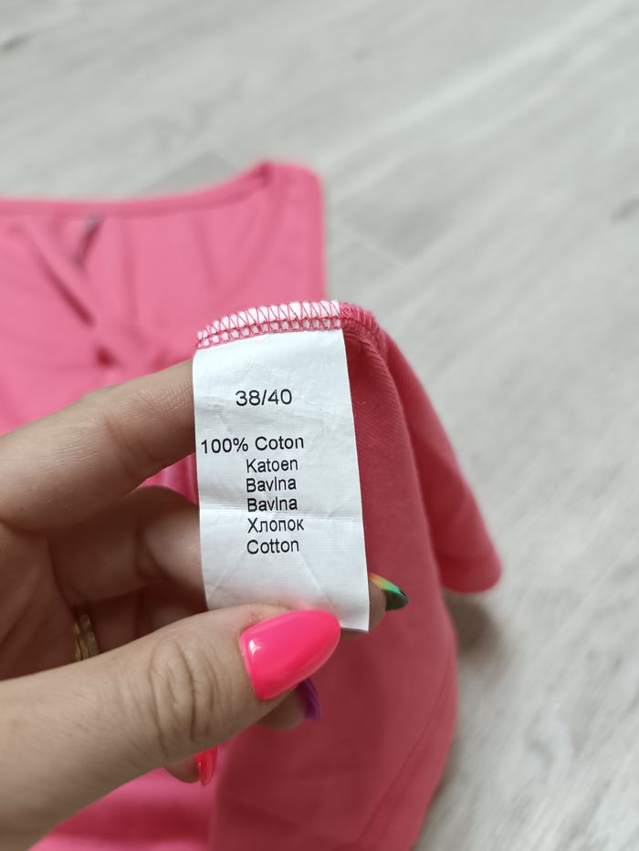 Débardeur uni rose Taille 38/40 - photo numéro 3