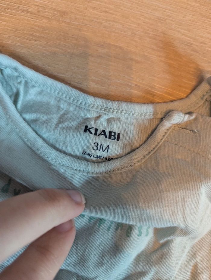 T-shirt Kiabi 3 mois - photo numéro 2