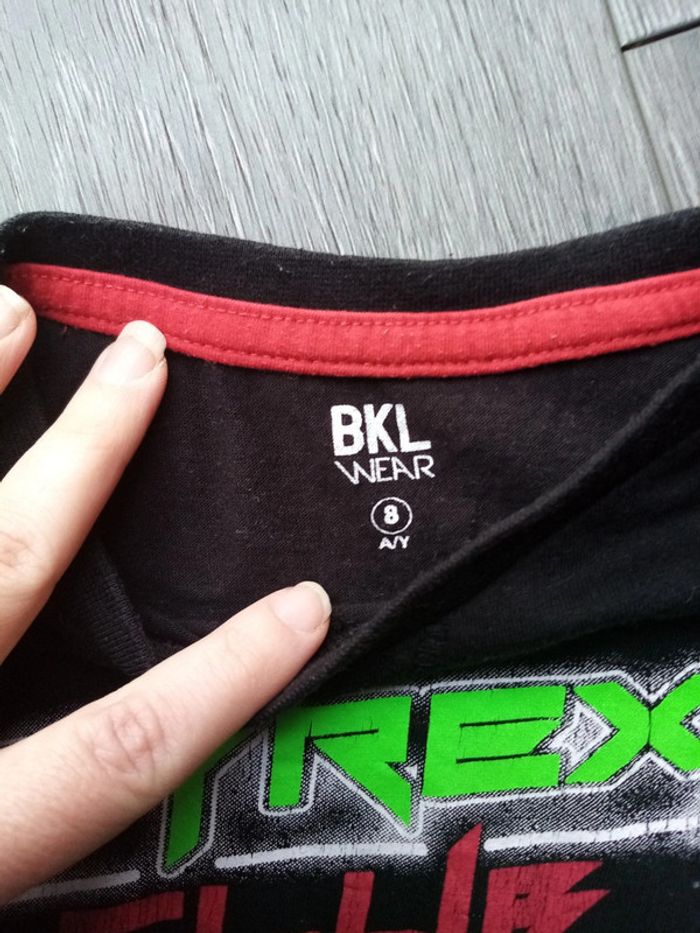 Tee shirt manche longue T-rex 8A - photo numéro 3