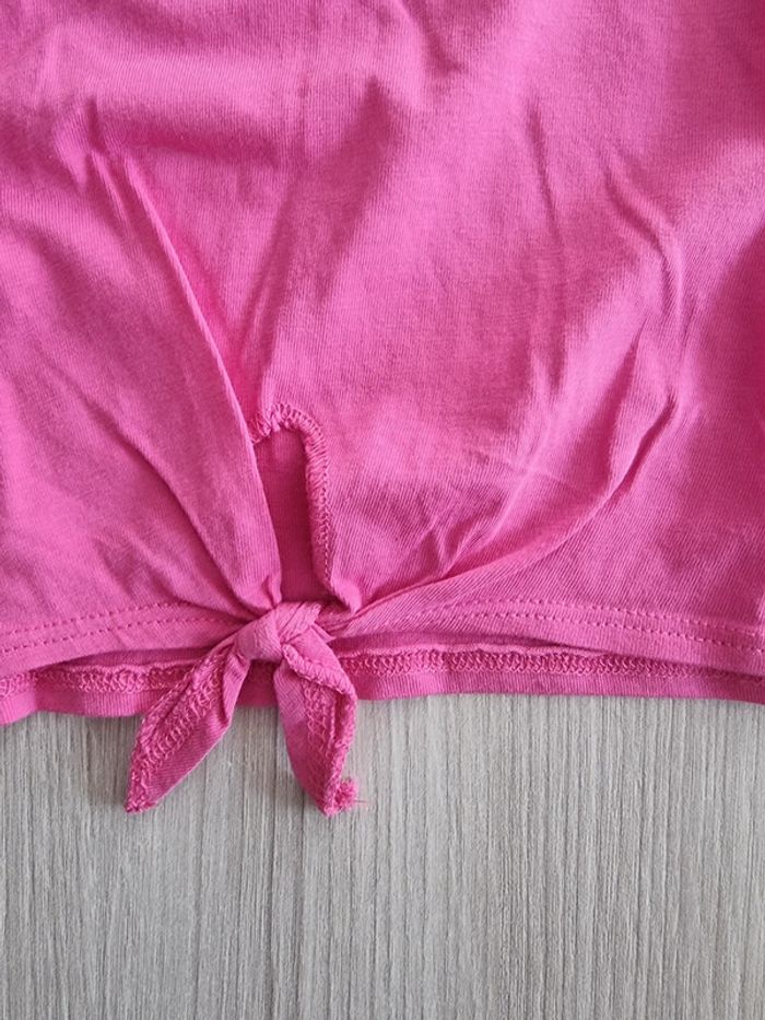 T-shirt rose H&M Taille 8 ans - photo numéro 3