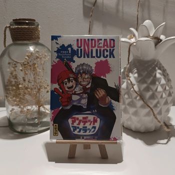 Manga Undead Unluck tome 1 édition limitée exclusive espace culturel Leclerc