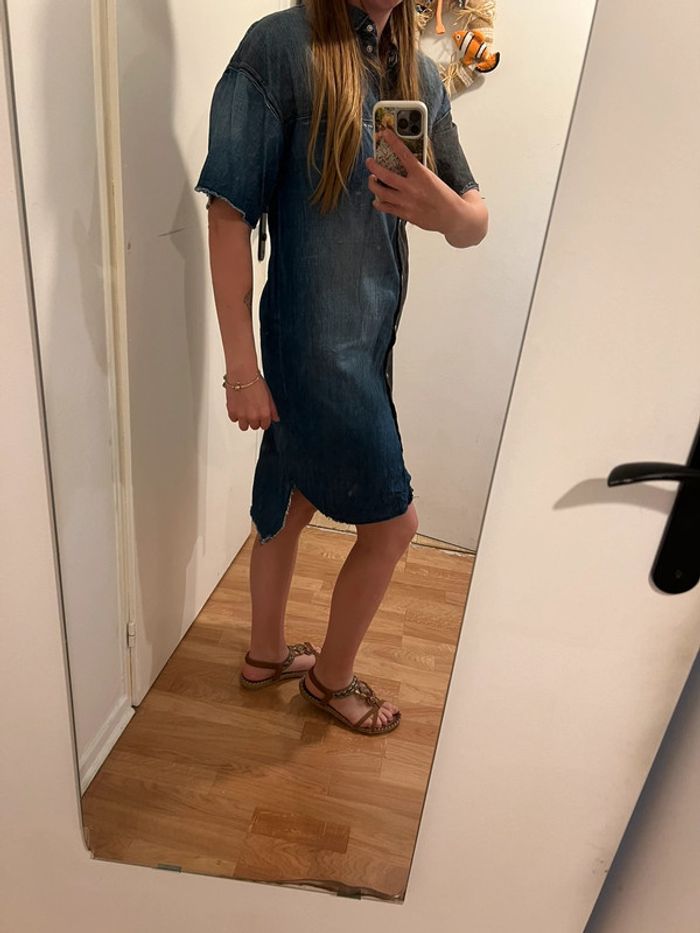 Robe en jeans diesel taille 36/16 ans - photo numéro 2
