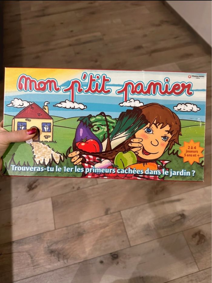 Mon p’tit panier - jeu de mémoire - TBE