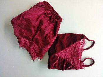 Pyjama nuit bordeaux